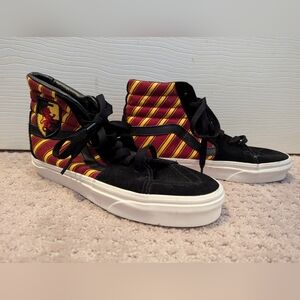 Gryffindor Harry Potter x Vans High Top Shoes Size 7